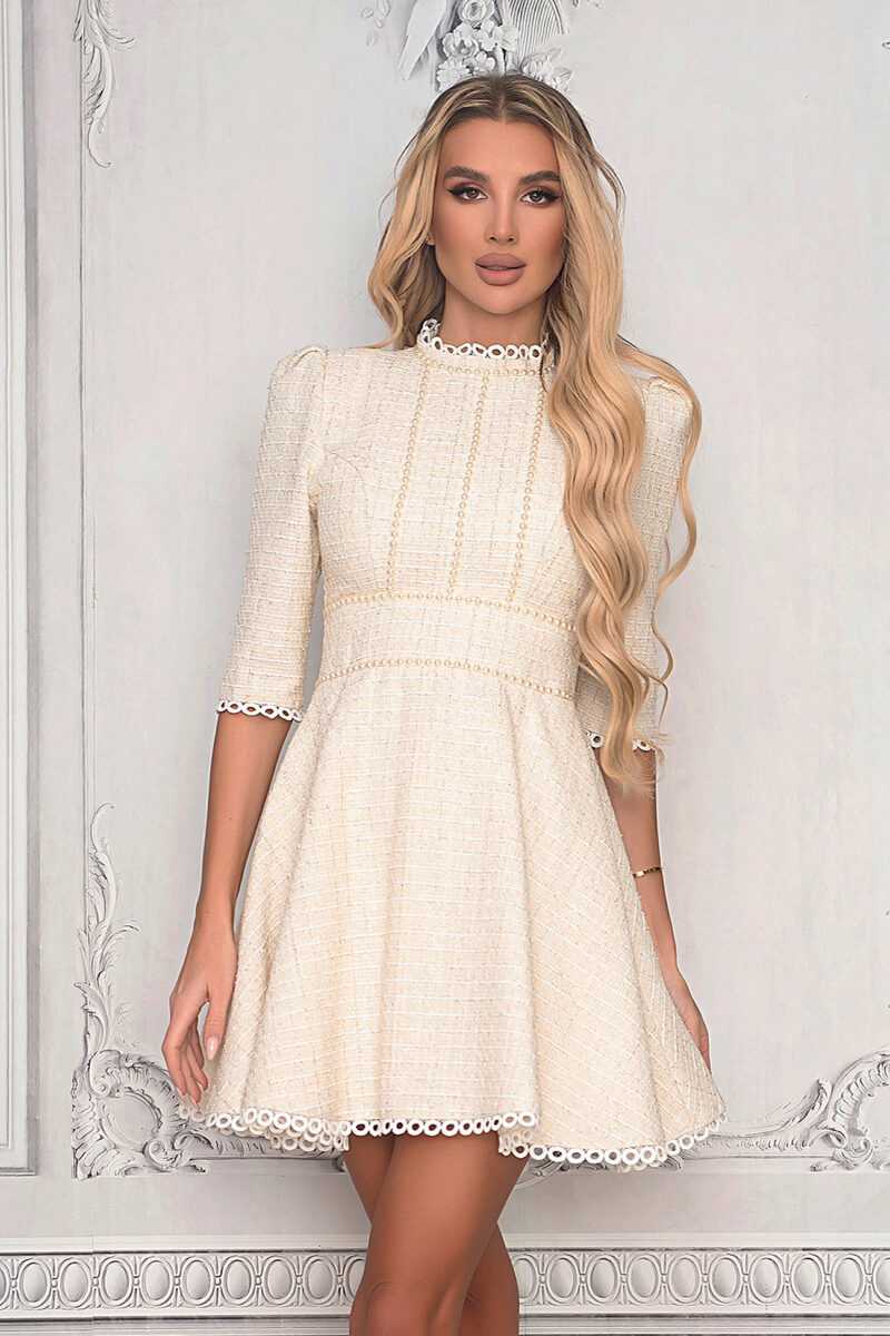 Рокля Boucle Pearl